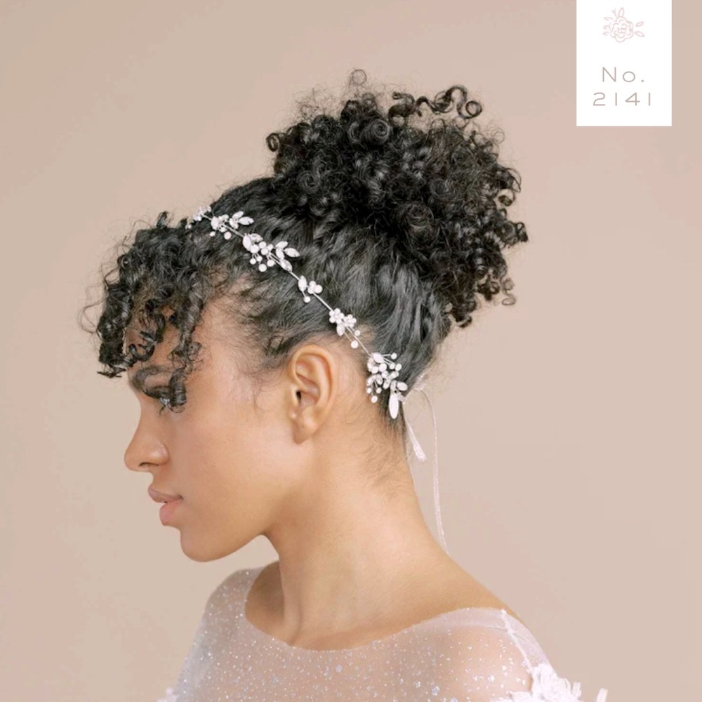 Bridal Hair Adornment - Opal Crystal Circlet by Twigs & Honey
